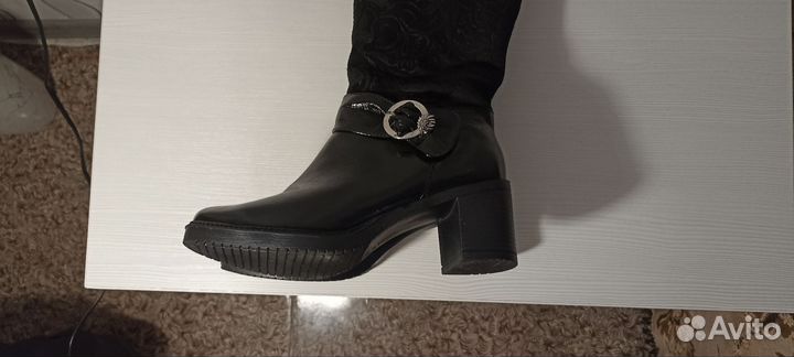 Сапоги женские натуральная кожа 36 размер