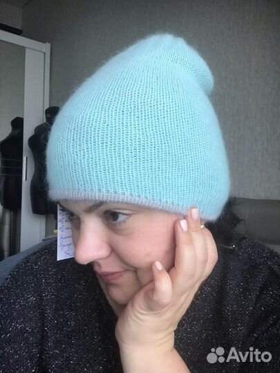 Шапка женская из ангоры