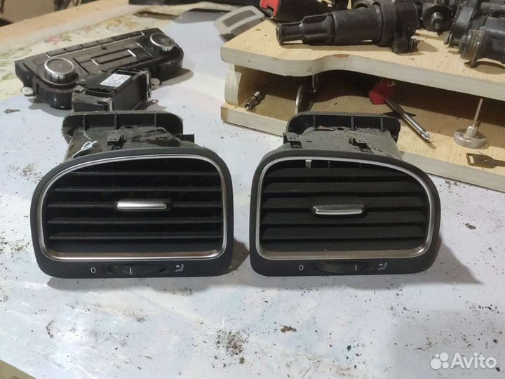 Воздуховод печки vw golf 6