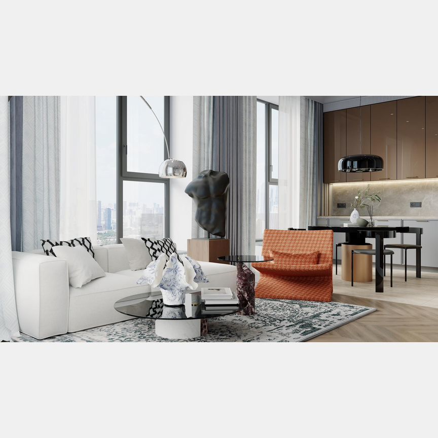 1-к. квартира, 59,9 м², 8/40 эт.