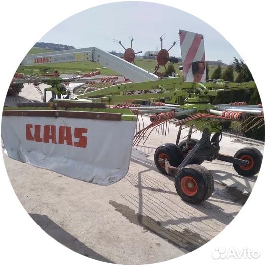 Грабли Claas Валкоукладчик двухроторный с укладкой по центру (Liner), 2006