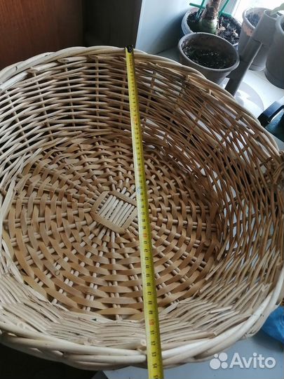 Корзина плетеная большая