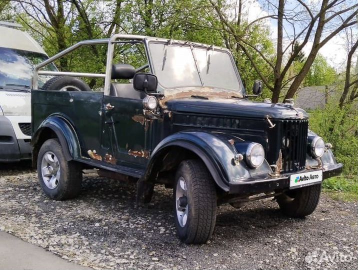 ГАЗ 69 2.1 МТ, 1972, 100 000 км