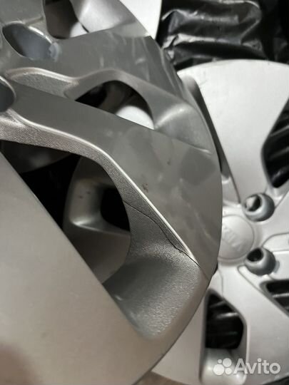 Колпаки r15 на kia rio оригинал