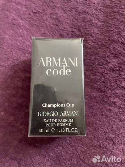 Духи Armani Code
