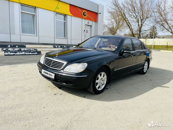 Mercedes-Benz S-класс 5.0 AT, 2000, 280 000 км