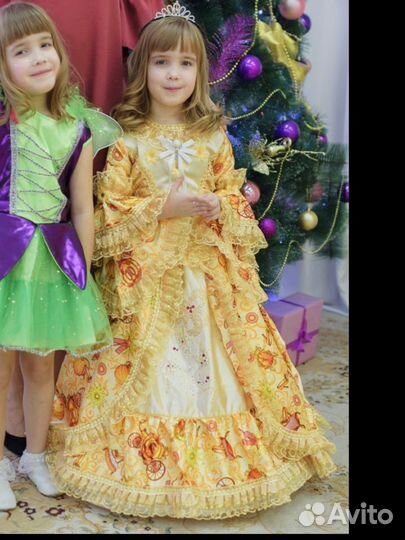 Платье золушки 116-122