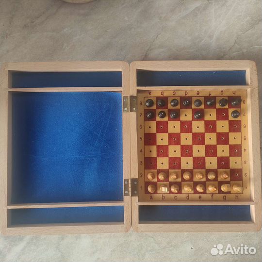 Шахматы нарды шашки 3 в 1 ручной работы