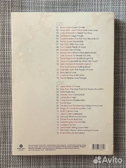 Сборник Love Acoustic/36 Love Songs/ 2CD Slipcase