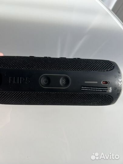 Портативная колонка JBL Flip 5, черный