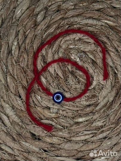 Красная нить с глазом Фатимы.Сильнейший оберег