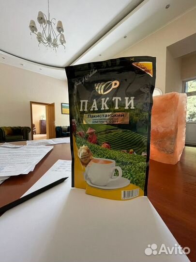 Черный гранулированный чай. Импорт из Пакистана