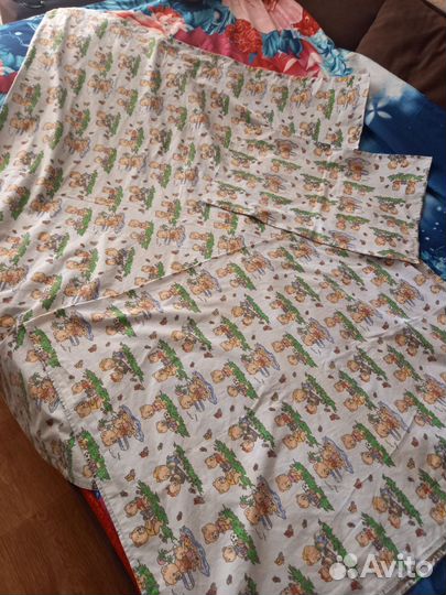 Постельное белье в детскую кроватку