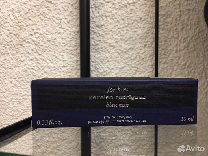 Narciso rodriguez for him bleu noir 10 ml новый