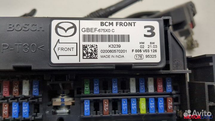 Блок BCM бсм Mazda cx-9 gbef675X0C мазда