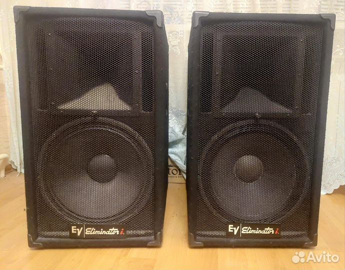 Колонки Electro voice, усилитель, микшерный пульт