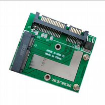 Переходник msata(SSD) - SATA 22-pin (2,5")