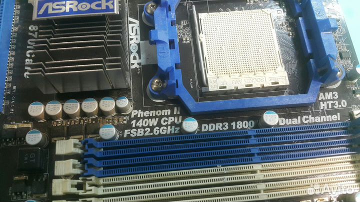 Socket AM3 ASRock 870iCafe DDR3 Rev G/A 1.01