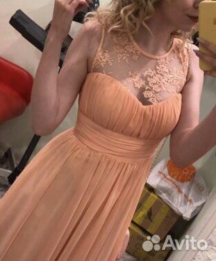 Вечернее платье в пол