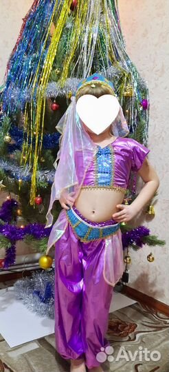 Новогодний костюм для девочки 5-6 лет