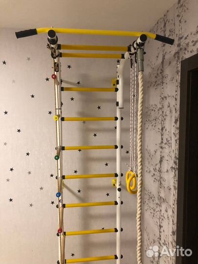 Детская шведская стенка спортивный уголок