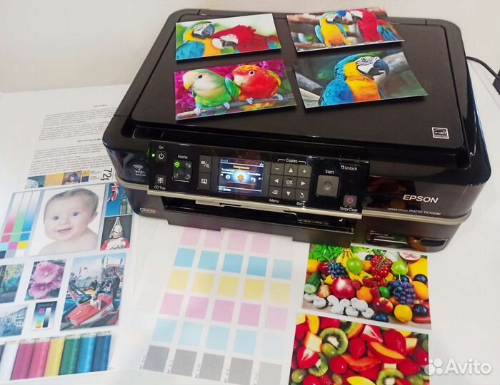 Мфу Epson stylus photo TX700w с WiFi