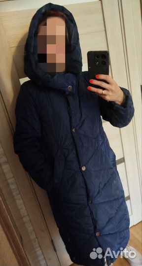 Куртка зимняя женская длинная