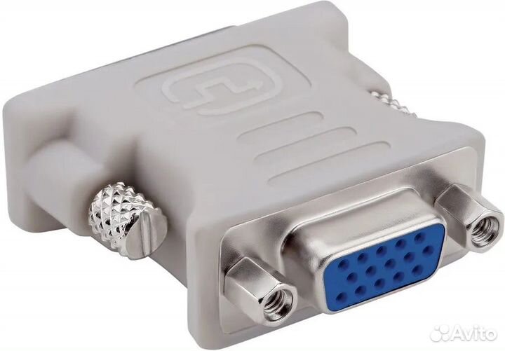 Переходник с VGA на DVI белый