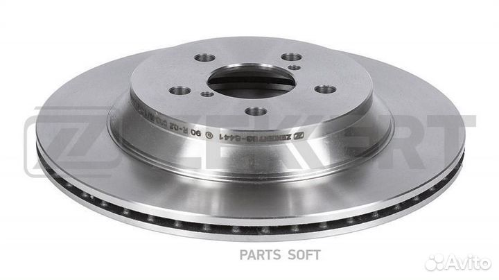 Диск торм. задн. Subaru Impreza (GT ) 16- XV (GT) 17- zekkert BS6441