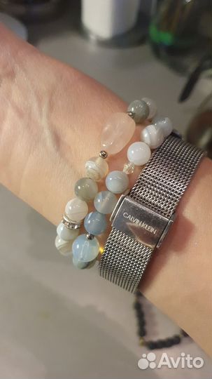 Браслеты из натуралтных камней