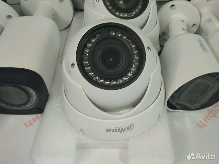 Комплект видеонаблюдения Dahua 22 камеры IP\CVI