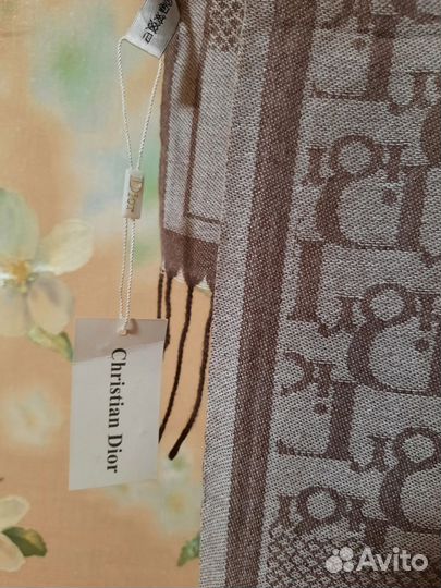 Палантин шарф christian dior диор Шанель chanel