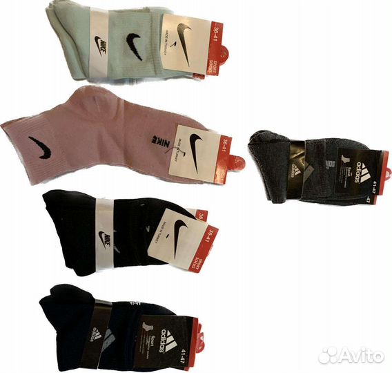 Носочки с начесом