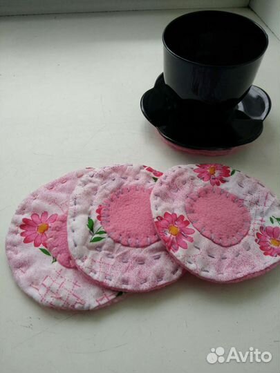 Подставка под горячее, набор 4 шт