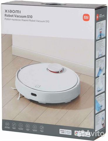 Робот-пылесос Xiaomi Mi Robot Vacuum S10 RU