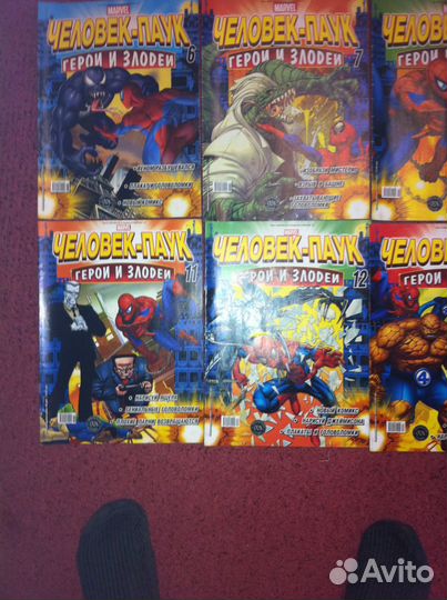 Комиксы человек паук герои и злодеи