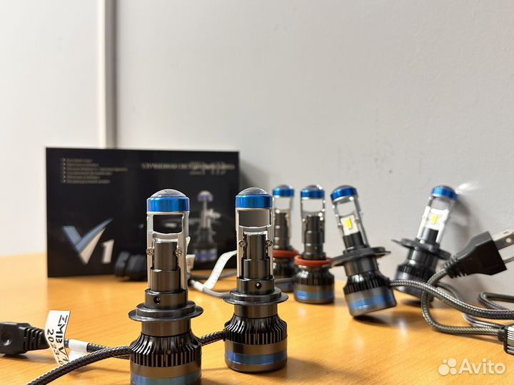 Светодиодные лампы с линзами, четкая линия света