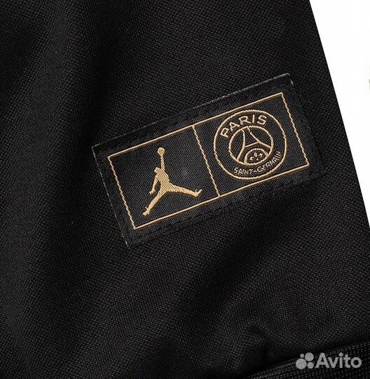 Толстовка (зип-худи) Nike Jordan x PSG черная