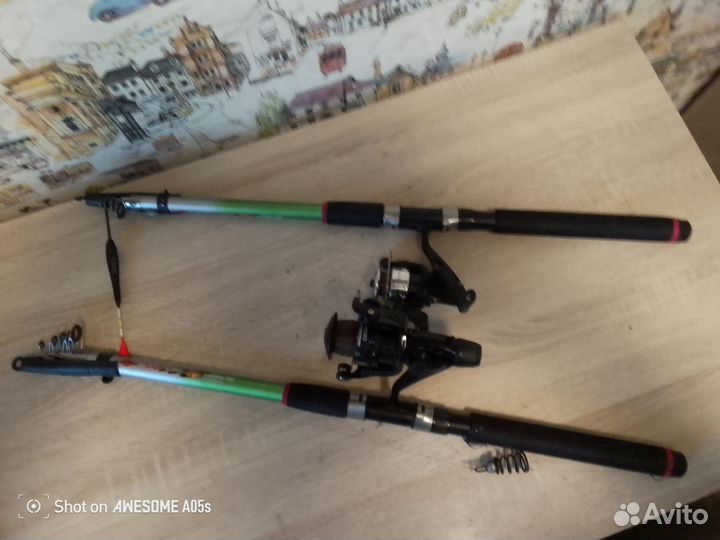 Удочка в сборе