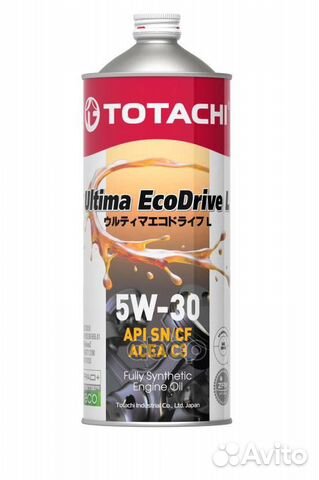 Масло моторное totachi Ultima Eco Drive L 5W-30