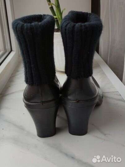Резиновые сапоги женские 38