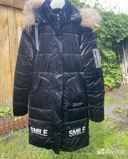 Пуховик на девочку 158
