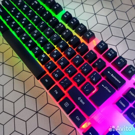 Набор игровой клавиатура с мышкой