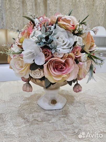Букет цветов из мыла