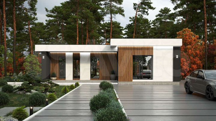 Дом 100 м² на участке 1 сот.