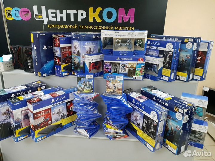 Топовые игровые приставки PS и xbox