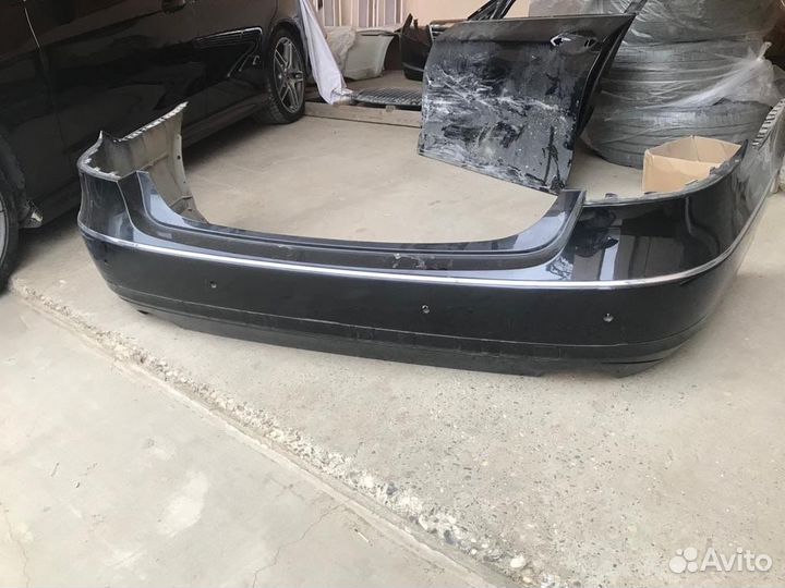 Задний бампер на mercedes 212 дорестайлинг