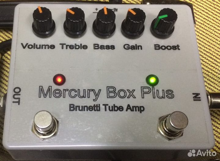 Педали эффектов для электрогитар