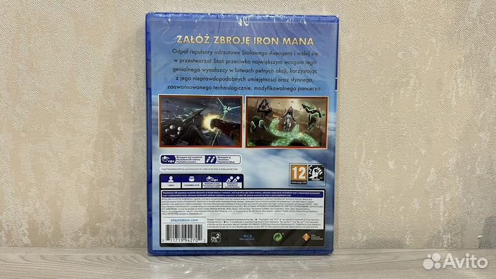 Iron Man ps4 Новый диск