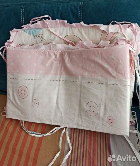 Бортики в кроватку